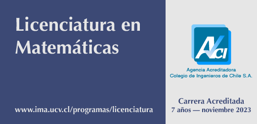 Licenciatura en Matemáticas Licenciatura en Matemáticas