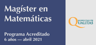 Magíster en Matemáticas Magíster en Matemáticas
