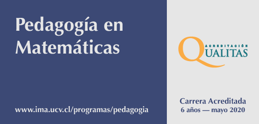 Pedagogía en Matemáticas Pedagogía en Matemáticas