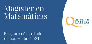 Magíster en Matemáticas Magíster en Matemáticas