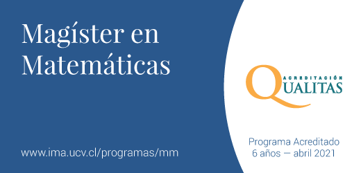 Magíster en Matemáticas Magíster en Matemáticas