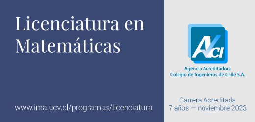 Licenciatura en Matemáticas Licenciatura en Matemáticas